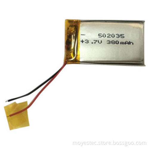 3.7V Li-ion polymer battery with 240mAh little Bluetooth speakers